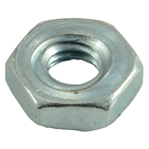 Midwest Fastener Machine Screw Nut, #10-32, Steel, Grade 2, Zinc Plated, 60 PK 77512